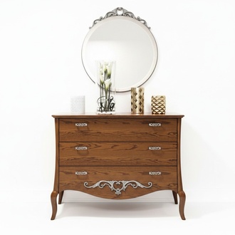 Kommode Schrank Sideboard Italienische MÃ¶bel Echtes Holz Kommoden