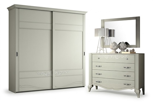 Kommode Spiegel Schrank Kommoden Regal Konsole MÃ¶bel Holzschrank Italy Set 2tlg.
