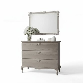 Kommode Spiegel Schrank Luxus Kommoden Regal Konsole MÃ¶bel Set 2tlg.