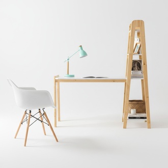 Kompakter WeiÃer Computertisch LuxuriÃ¶ser Schreibtisch Designer MÃ¶bel