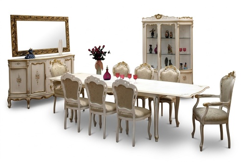 Komplett Set Esstisch 8 StÃ¼hle Esszimmer Set Ess Gruppe Holz Tisch Tische 12 tlg