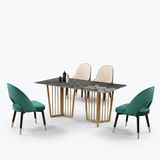 Komplette Garnitur Set Esstisch 4 StÃ¼hle Esszimmer Ess Gruppe Tisch