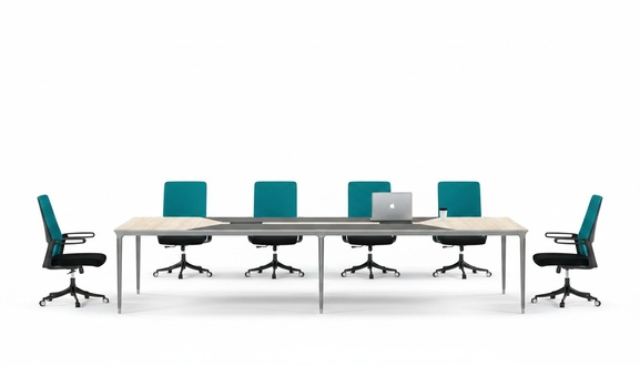 Konferenztisch BÃ¼rotisch Arbeitstisch Schreibtisch Holz Grau GroÃe