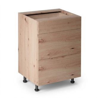 KÃ¼chenschubladenschrank Unterschrank 3 Schubladen Kommode Schubladenmodul