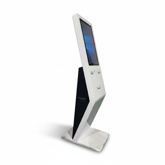 Kundenstopp Kunden Informationssystem POI Display Aufsteller Terminal Kiosk