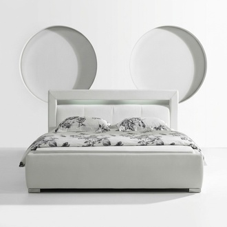 Leder Bett Polster Design Luxus Doppel Hotel Schlaf Zimmer Ehe Betten