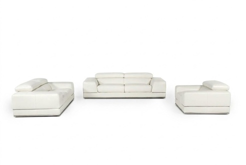 Ledersofa Couch Wohnlandschaft 3+1+1 Neu Garnitur Sofa Sofagarnitur
