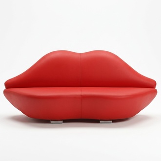 Lippen Sofa 2 Sitz Polster Modern Relax Sitz Luxus MÃ¶bel Sofas Couch Zweisitzer