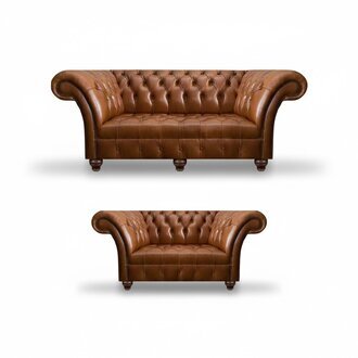 LuxuriÃ¶se Braune Leder Couchgarnitur Designer SitzmÃ¶bel 3-Sitzer Couch