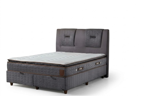 LuxuriÃ¶ses Bettgestell mit elegantem Design und hochwertiger Polsterung