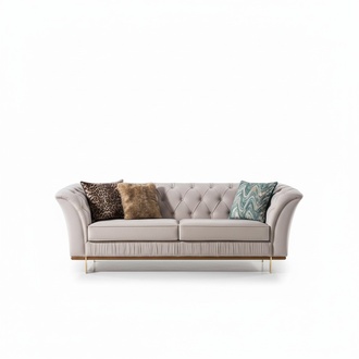 LuxuriÃ¶ses Textil Sofa Wohnzimmer Couch Sitzgruppe Moderne Posltersofas