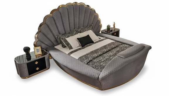 Luxus Bett Design Betten MÃ¶bel Doppelbett Schlafzimmer KÃ¶niglich 200x200