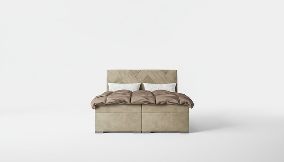 Luxus Bett Designer Schlafzimmer PolstermÃ¶bel Modern Doppelbett Boxspringbett