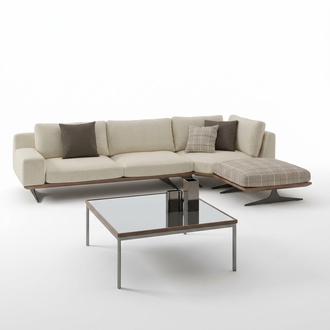 Luxus Ecksofa L Form Design PolstermÃ¶bel Garnitur Wohnzimmer Couchtisch