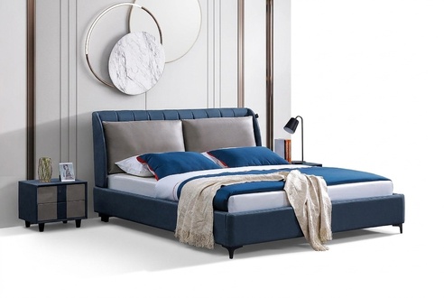 Luxus Holz Bett Ehe Doppelbett Betten Design Polster Schlafzimmer 180x200 Neu