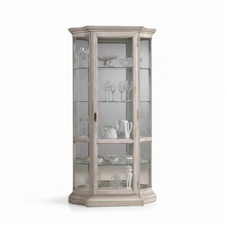 Luxus Holz WeiÃ Vitrine Anrichte Design SchrÃ¤nke Italienische MÃ¶bel