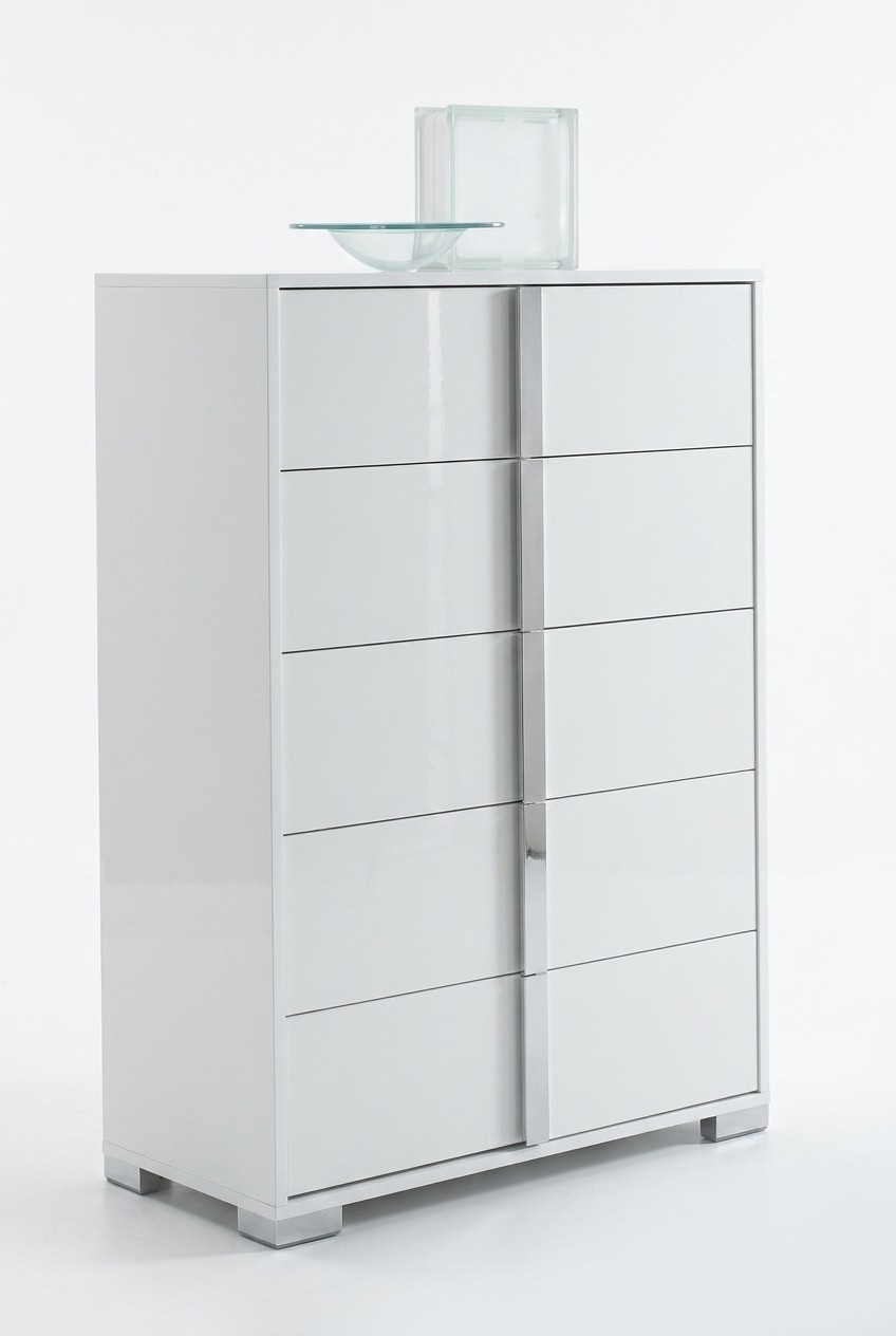 Luxus Kommode Hoch Schrank Kommoden Sidebaord SchrÃ¤nke Holz WeiÃ Italien MÃ¶bel
