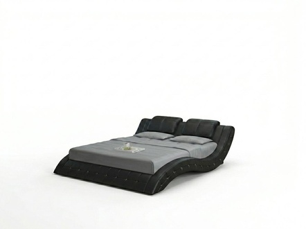Luxus Leder Bett Design Polster Betten Doppel Ehe 140/160/180 LB8824B