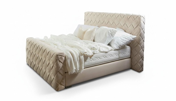 Luxus Schlafzimmer MÃ¶bel Betten Modern Bettrahmen 160x200 cm Design Kopfteil