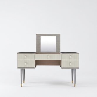 Luxus Schminktisch Design Tische Kosmetik Frisier Spiegel Konsole