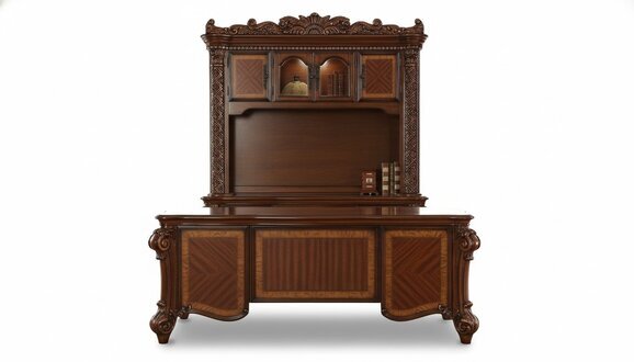 Luxus Schreibtisch Tisch BÃ¼ro Office Antik Stil Barock Rokoko Barock Tische