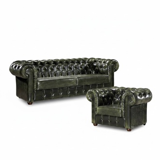 Luxus Sofagarnitur 3+1 Sitzer Couch Polster Dreisitzer Set 2tlg Sitzpolster