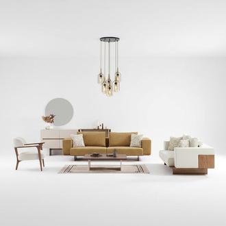 Luxus Sofagarnitur Sofa Garnitur Sofas 4 3 1 Sitzer Stoff 3tlg Modern Set