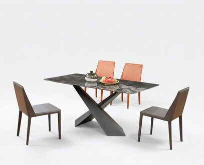 Luxus Tisch SÃ¤ulen Tische Esszimmer Gruppe 5tlg. Set Garnitur Lehnstuhl
