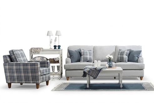 Luxus Wohnzimmer Set Modern MÃ¶bel Sofa Dreisitzer Design Neu Sessel
