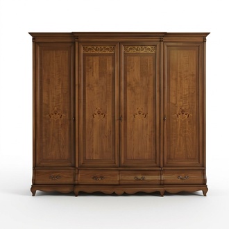 Massiv Holz Kleiderschrank MÃ¶bel Schrank Schlafzimmer SchrÃ¤nke Made in Italy