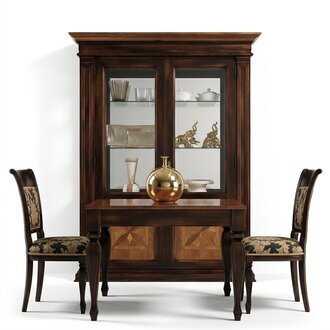 Massivholz Anrichte Sideboard Wohnzimmer Anrichte Vaccari cav giovanni Vitrinen