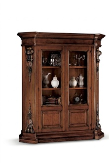 Massivholz Braunes BÃ¼cherregal Wohnzimmer MÃ¶bel Braun Luxus Schrank
