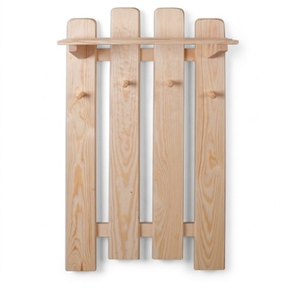 Massivholz Garderoben paneel Kiefer massiv Wand hÃ¤nge garderobe Flur holz Neu