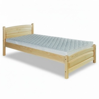 Massivholzbett Kiefer Holz Bettgestell 100x200 Vollholz GÃ¤stebett Handarbeit Neu