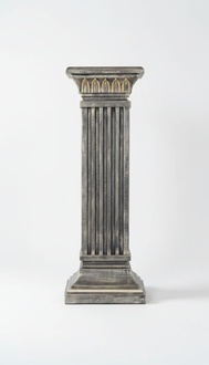 Medusa Säule Römische Säulen Antik Marmor Skulptur Dekoration Figur Deko