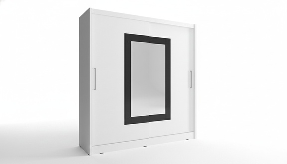 Mehrzweck Schrank 180cm Aufbewahrungs Regale Kleiderschrank Garderobe Regal
