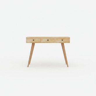 Modern Hochwertig Konsolentisch Beige Holztisch Wohnzimmer Designer MÃ¶bel