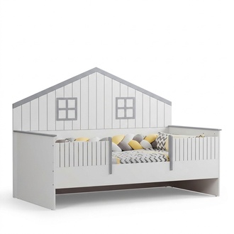 Modern Kinderzimmer 2tlg MÃ¶bel Komplettzimmer Mehrfarbig Kinderbett Kommod