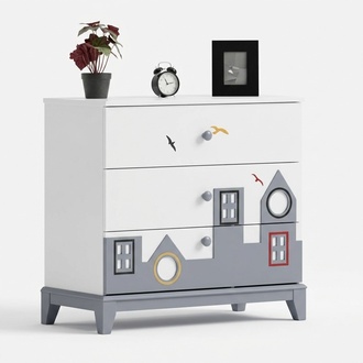 Modern Kommode Kommodenschrank HolzmÃ¶bel Schlafzimmer Neu Einrichtung