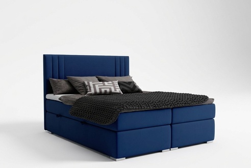 Moderne Boxspring Betten Hotel Doppel Luxus Bett Kasten Polster Funktion