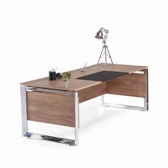 Moderner Brauner Schreibtisch BÃ¼ro MÃ¶bel Holz Arbeitszimmer Design Stil