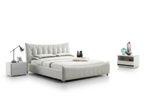 Modernes Design Bett XXL Betten Hotel Luxus Stil Doppel Leder 140 160