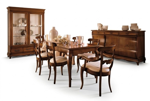 MÃ¶bel Einrichtung Gruppe Tisch + 6 Stuhl Set 7tlg. Esstisch Garnitur Esszimmer