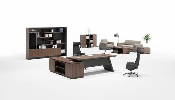 MÃ¶bel & Wohnen Schreibtische & ComputermÃ¶bel Tisch + Regal Schrank 2tlg Set neu