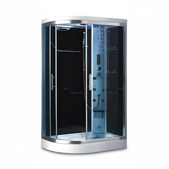 Multifunktionsdusche Komfort-Dusche Duschraum Luxusdusche Duschkabine 120x90 cm
