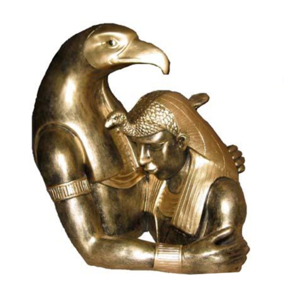 Ãgypten Skulptur Ramses II BÃ¼ste mit Adler Ãgyptische Figuren Statuen