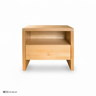 Nachttisch Nachttisch Nachttisch Kommode 1 Schublade echtes handgefertigtes Holz
