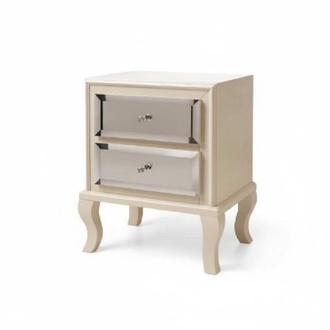 Nachttische Nachttisch Konsolen Beistell Tisch Nachtkonsolen Beige