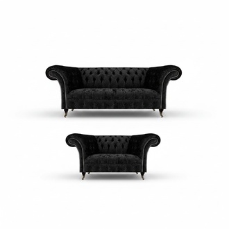 Neu Komplett Sofa Dreisitzer Couch Chesterfield Zweisitzer Sofas Wohnzimmer