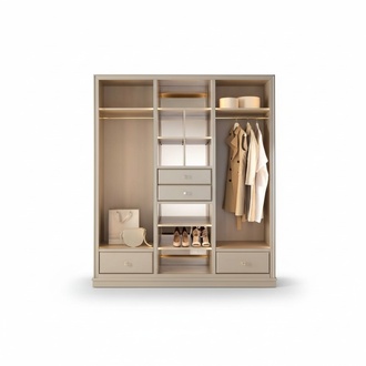 Offener Kleiderschrank Schlafzimmer Schrank Begehbare MÃ¶bel Schrank